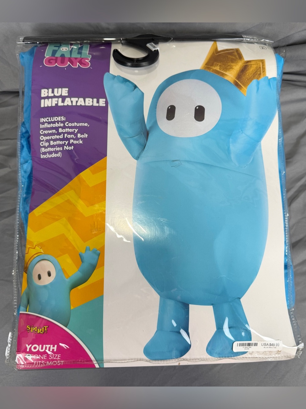 Fall Guys Inflatable Costume Youth One Size - Spirit Halloween